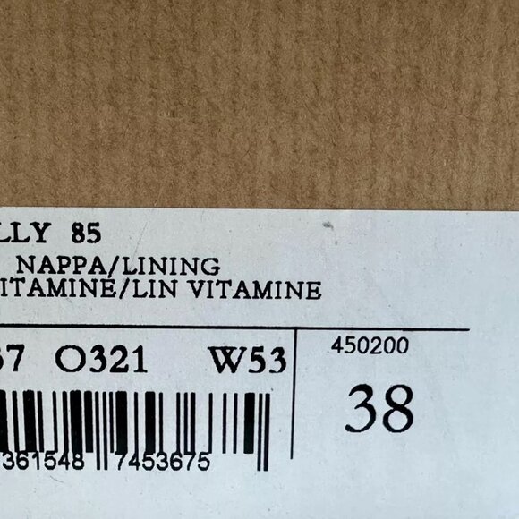 Christian Louboutin ME DOLLY 85 Leather Mule Sandals Heels Shoes Vitamine - Picture 12 of 12